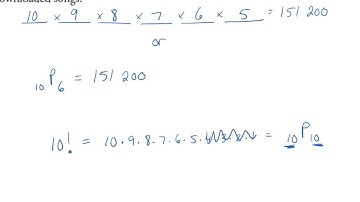 4.3 Permutations When All Objects Are Distinguishable