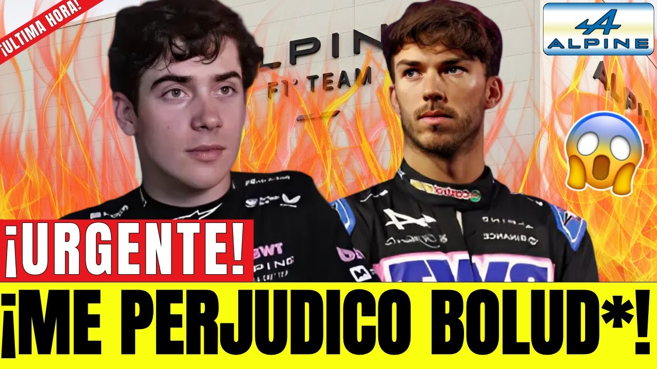 🔥💣 ¡BOMBA EN ALPINE! COLAPINTO EXPLOTA Y EXIGE IGUALDAD: CAOS EN ÍMOLA REVELADO NOTICIAS DE F1 HOY