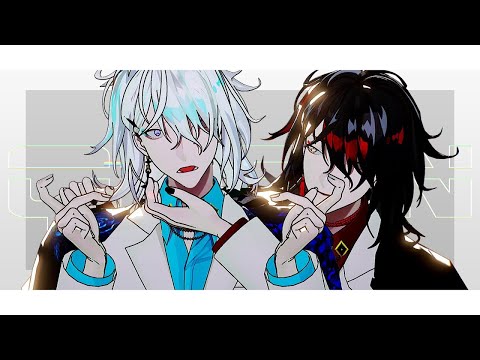 【にじさんじMMD】QUEEN【Vox Akuma＆Box Tenshi】