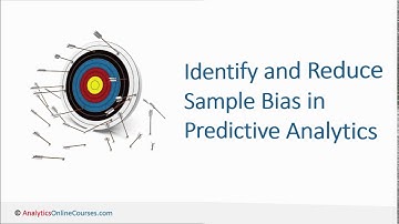 How to detect and reduce sample bias in predictive analytics