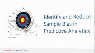 How to detect and reduce sample bias in predictive analytics