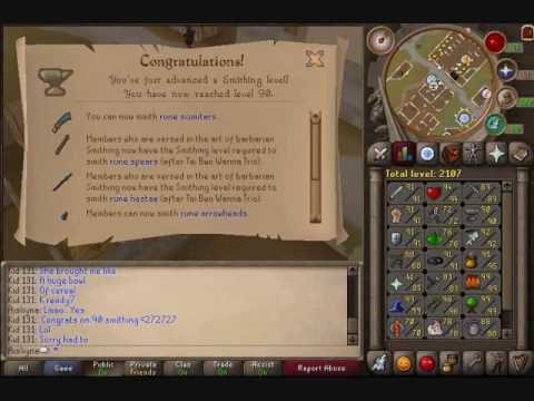 99 smithing on runescape by Aisliyna