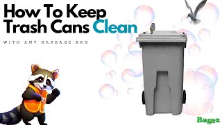How to Keep Your Trash Cans Clean with just a Bag  | BagEZ