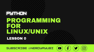 How to write Python script for Linux/Unix Lesson 0 : subprocess