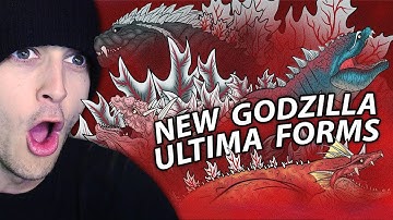 Reacting to EVOLUTION of GODZILLA ULTIMA SINGULAR POINT (All Forms)