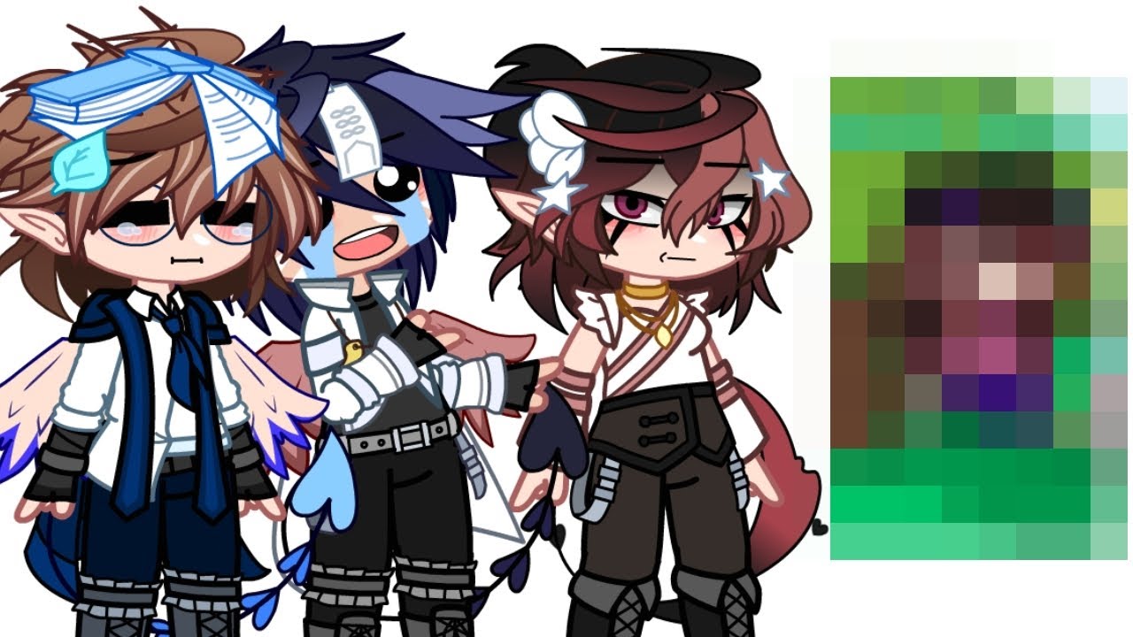 3 of my Main OCs react to their old design || Main OCs || Gacha ...