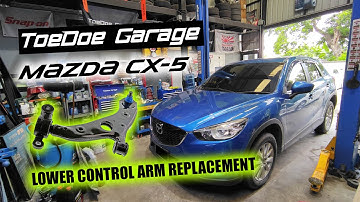 MAZDA CX-5 lower control arm replacement