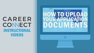STUDENT APPLICATION DOCUMENTS - CareerConnect