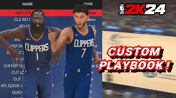 I Created Another Custom Playbook For a Sub ! | NBA 2K24