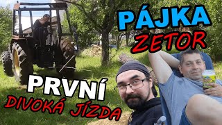 Pajkuv bastl Zetor jede! - trhání stromů
