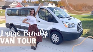 I BOUGHT A BUS! 🚐...Large Family Van Tour + My Car Cleaning Routine