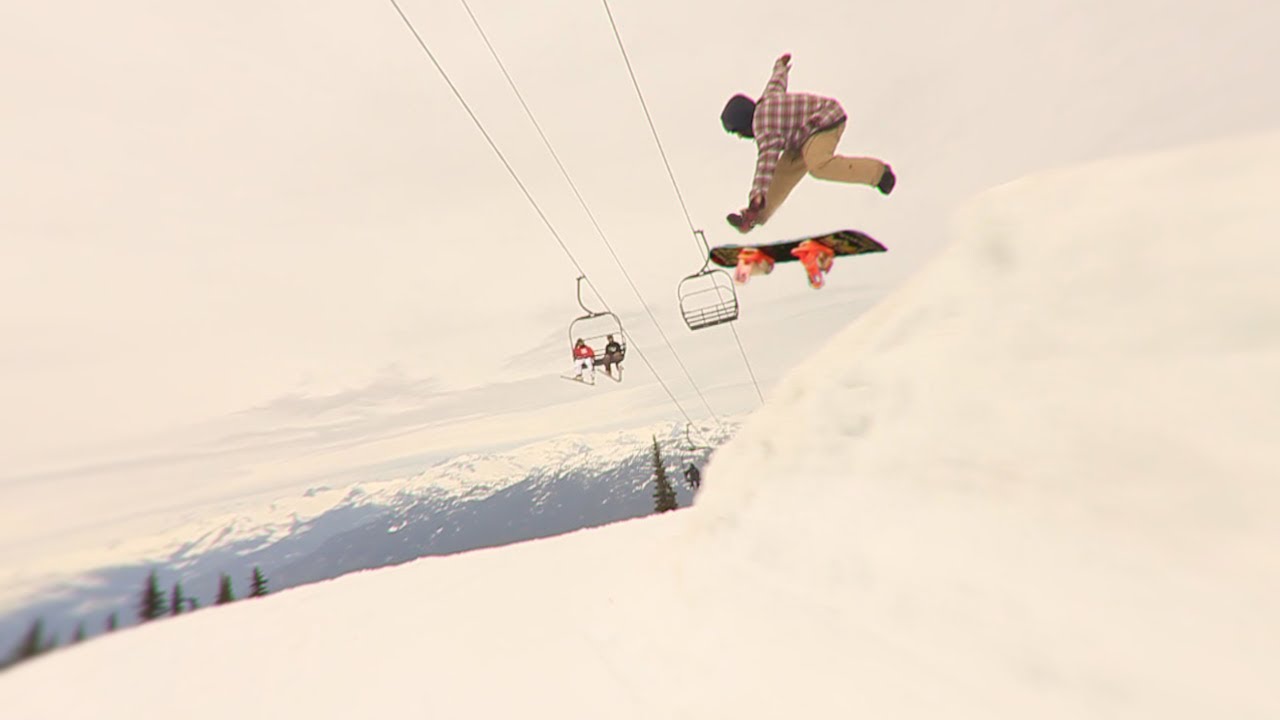 Worlds Biggest Snowboard Kickflip Youtube pertaining to How To Kickflip A Snowboard