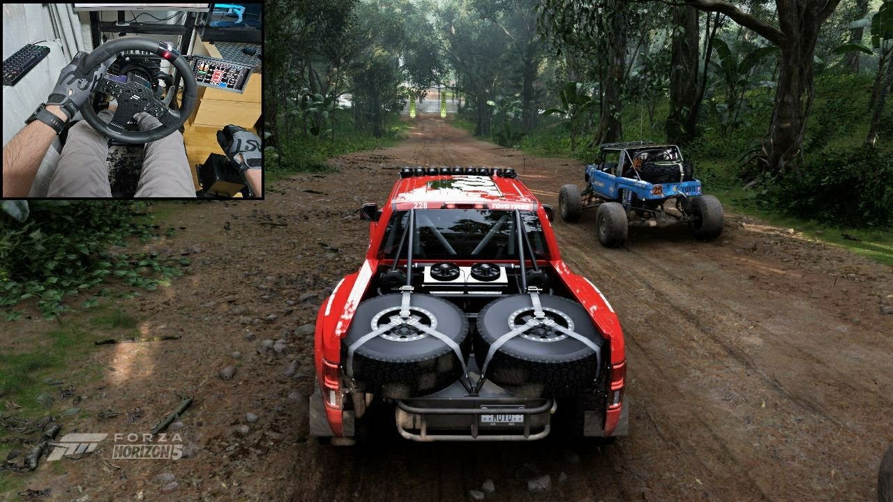 FORD F-150 Prerunner DeBerti 1800HP vs Unlimited Offroad Cars | Forza Horizon 5 Fanatec Gameplay 4K