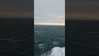 Day 107, Irish sea,  rough sea with waves . #sea #travel #waves