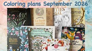 September / Spacetember coloring Plans 2026 | Adult coloring
