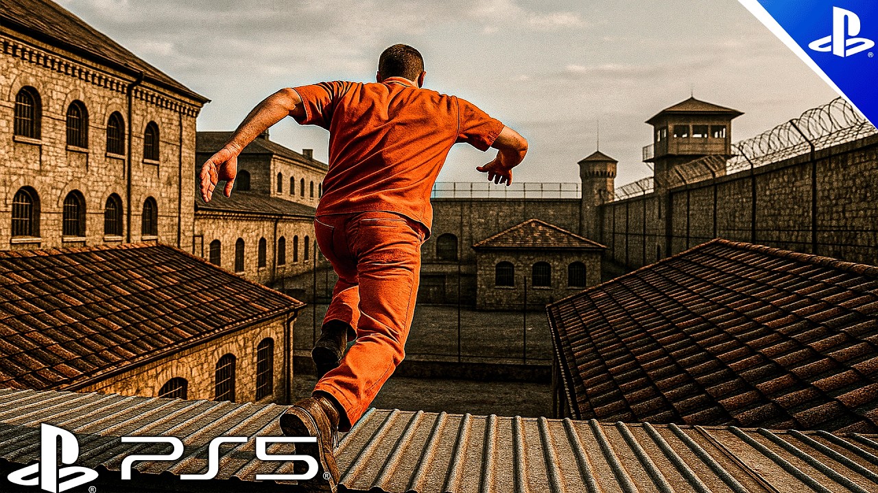 (PS5) Uncharted 4 – Prison Escape | The Most ICONIC Mission Ever in the Series [4K 60FPS]