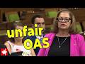 Is The OAS System Unfair Conservative MP Anna Roberts Demands Equality For Seniors 