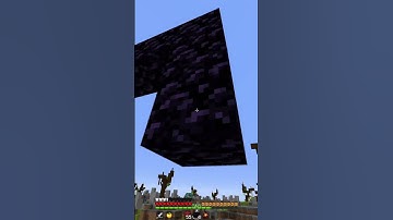 BEDWARS NETHER PORTAL TRICK  #minecraft #tellybridge #hypixel