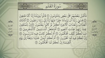 القران الكريم الجزء التاسع والعشرون ميثم التمار