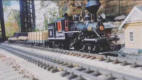 G-Scale Narrow Gauge Logging Train Climax