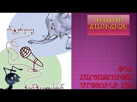 სპილოს ინტერვიუ ჭიანჭველასთან  Փղի հարցազրույցը մրջյունի հետ