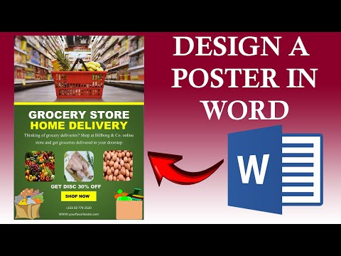 cara membuat poster sederhana menggunakan microsoft word : how-to-design-a-poster-in-microsoft-word-|-online-store-poster