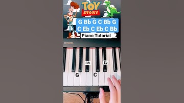 Thumbnail of Youve Got a Friend in Me Piano Tutorial | Toy Story 🧸🚂 #shorts #toystory #youvegotafriendinme