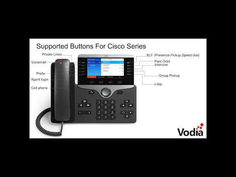 Cisco 8800 Interoperability with Vodia PBX