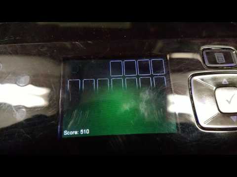 Completing a game of solitare on a Windows Sideshow display