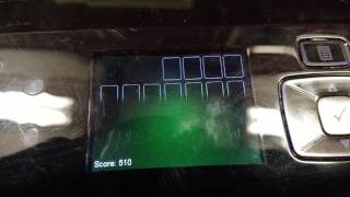 Completing a game of solitare on a Windows Sideshow display