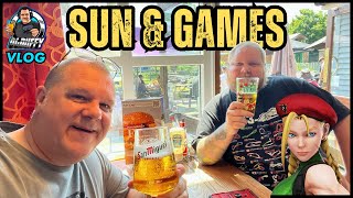 Sun - Chilling - Retro Games Beers Vlog46