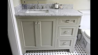 I created this video with the YouTube Slideshow Creator (https://www.youtube.com/upload) White Bathroom Vanity with Carrera 