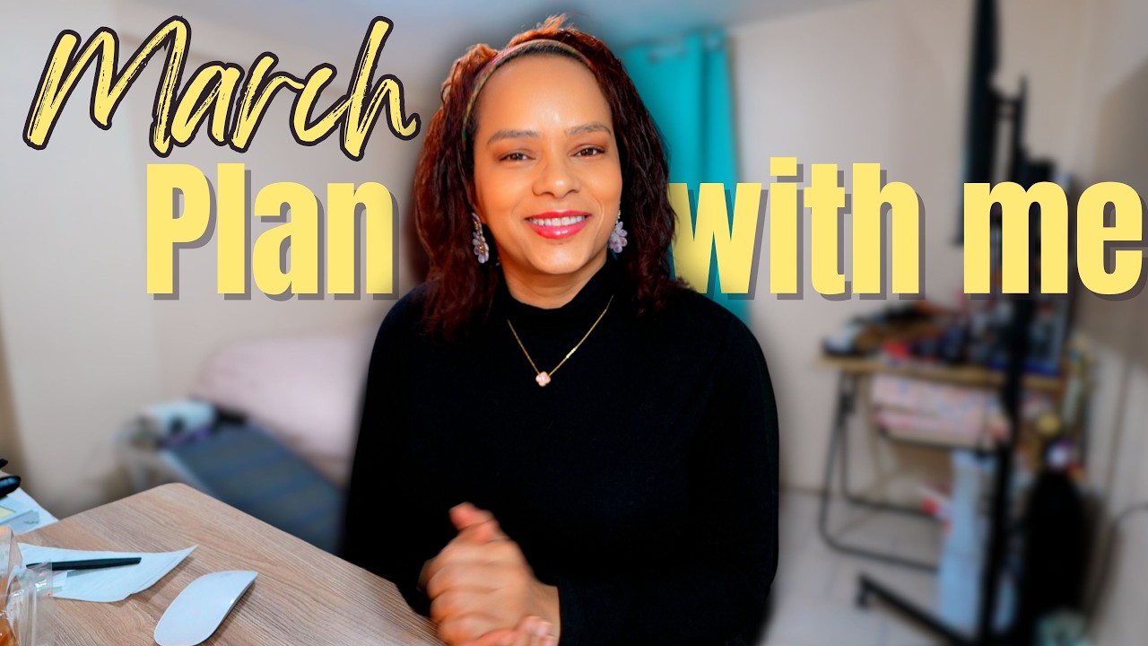 Plan with Me for March 2026: Goal Planning With Notion, Monthly goals & Intentions