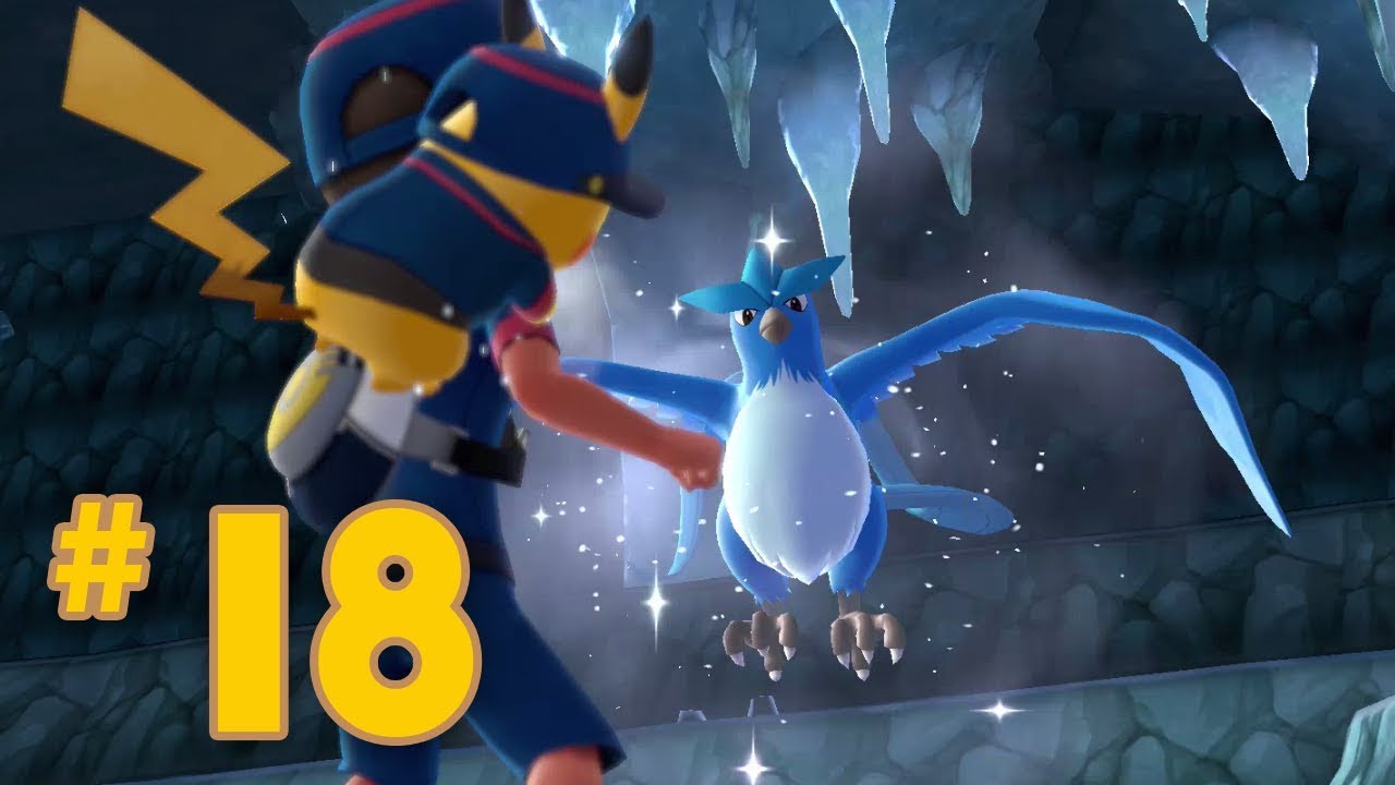 Let's Play Pokemon: Let's Go Pikachu & Eevee - Part 18 - ARTICUNO