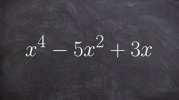 How do you find the degree of a polynomial