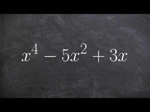 Video: Hur Man Bestämmer Graden Av Ett Polynom
