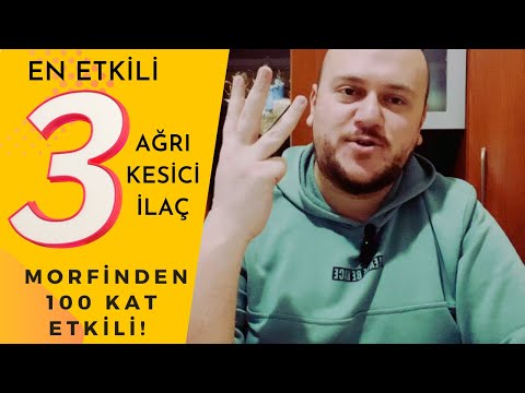 Morfinden 100 kat etkili ağrı kesici! CONTRAMAL |  MORFİN |  FENTANİL