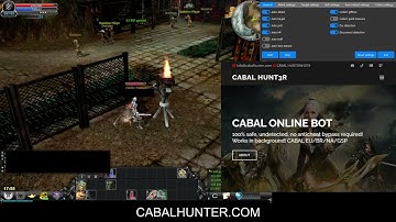 CABAL ONLINE BOT | CABAL HUNT3R | EU/BR/NA/GSP/PH