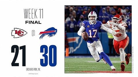 Bills vs Chiefs | 2024 Week 11 Highlights