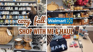Cozy Fall Shopping At Walmart | Finding Fall Goodies & Essentials 🎃🧡