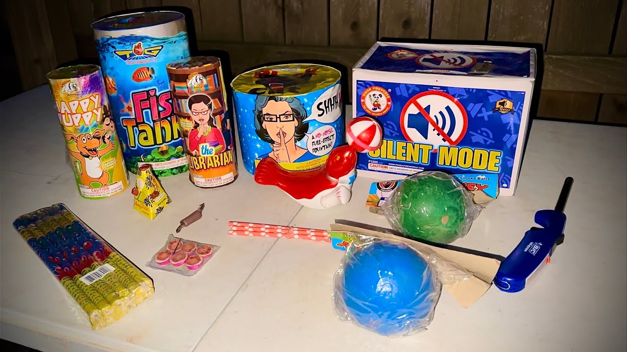 TESTING “NOISELESS” FIREWORKS TO SEE IF THEY MAKE ANY NOISE YouTube