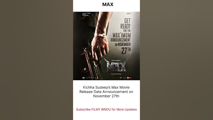 Kichha Sudeep’s MAX movie Release date Updates #Max #kichchasudeep #VijayKartikeyaa