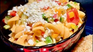 Mixed Veggie Pasta Salad - SO GOOD! by In The Kitchen with Tabbi 83 views 1 month ago 13 minutes, 38 seconds