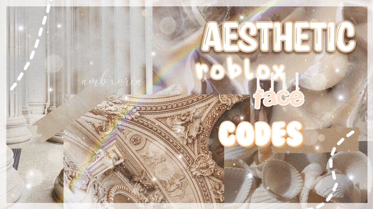 Aesthetic Roblox Faces Codes ₓ Youtube - find the roblox faces code