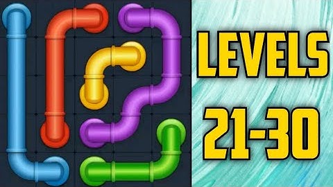 (Levels 21-30) Mastering Line Puzzle: Pipe Art - Ultimate Guide and Solutions