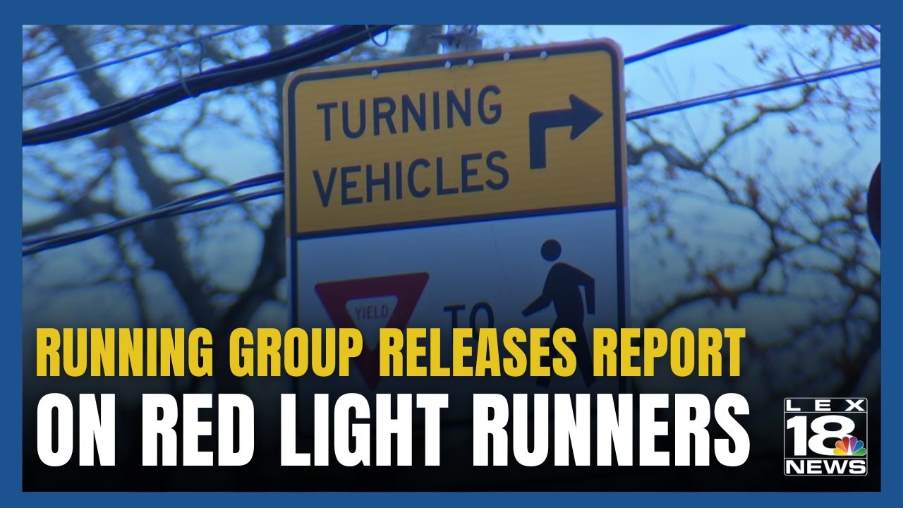 Group Unveils Report on Red Light Runners - YouTube