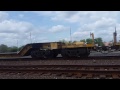 Bnsf manifest train at Rosenberg Texas with a sd70mac leading