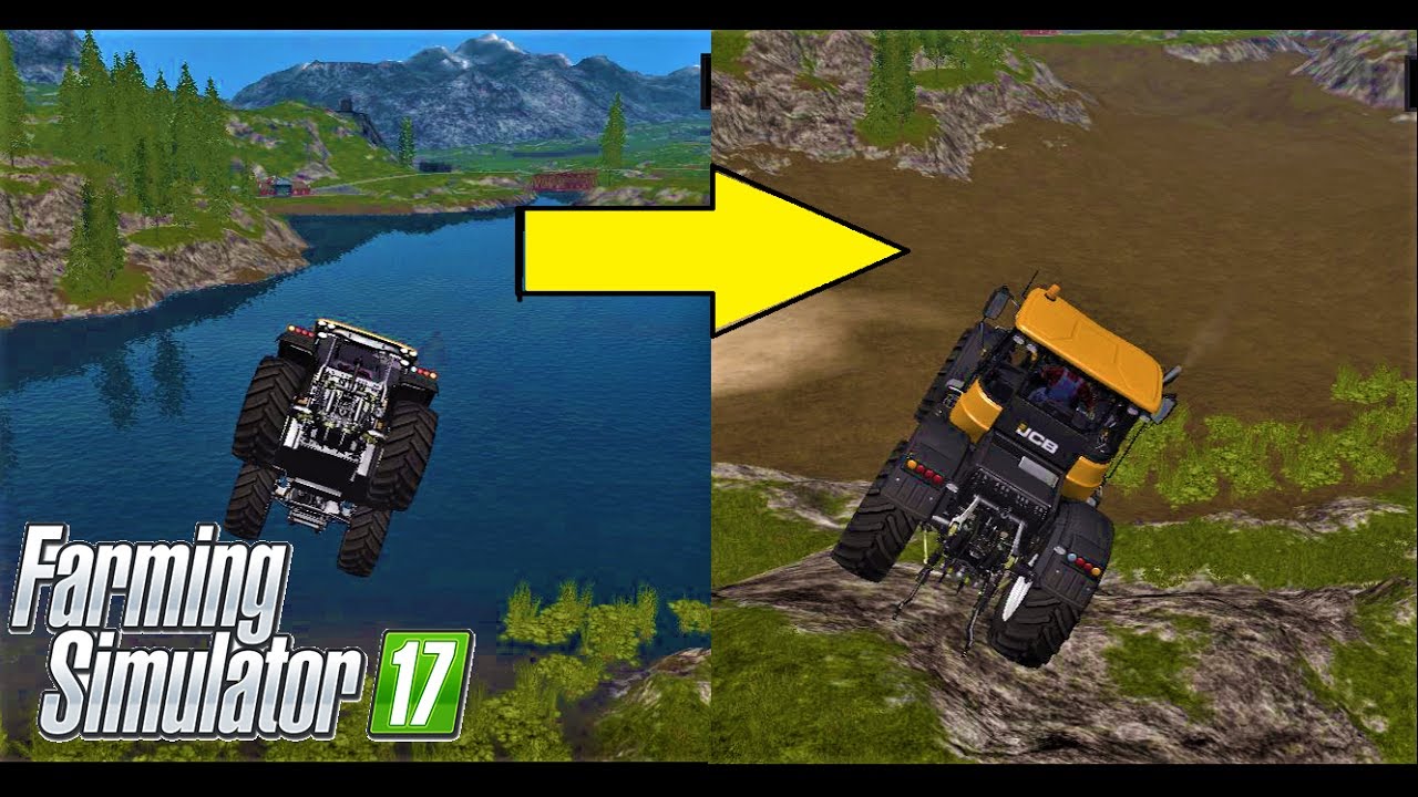 Farming Simulator 17 -NO WATER- WHERE IS THE LAKE??? on GOLDCREST VALLEY