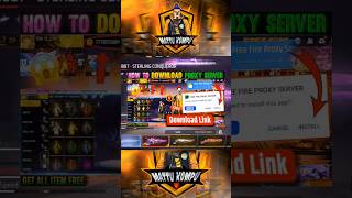 🤯 PROXSI SERVER TAMILL 😱 FULL DOWNLOAD LINK 💯 #freefire #proxy #servals #trending #tamil #shortS