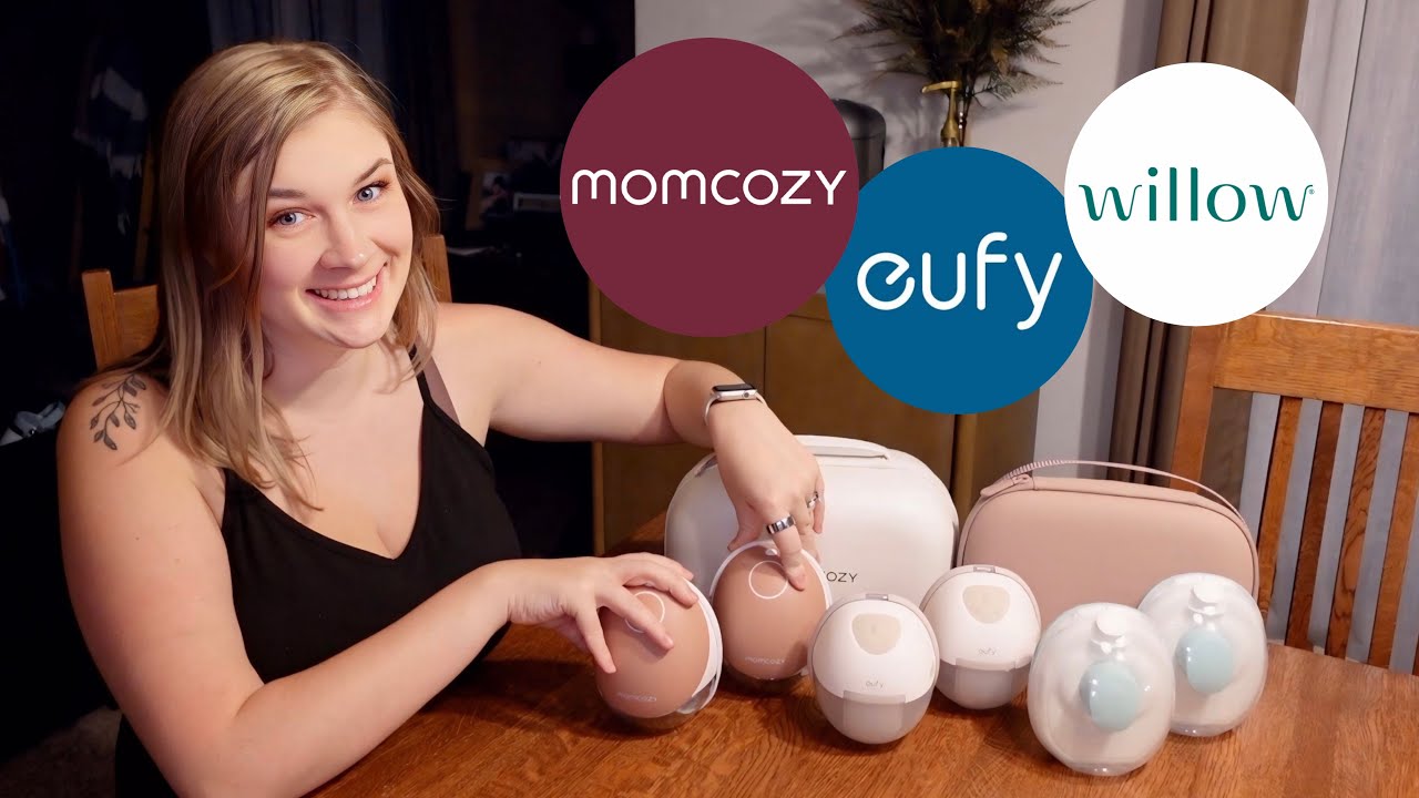 Best Pump for Working Moms?  Let's compare: Momcozy M9 vs Eufy E20 vs Willow Go